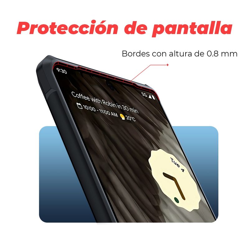 XUNDD - Carcasa para Google Pixel 7 Militar Grade Reforzada X