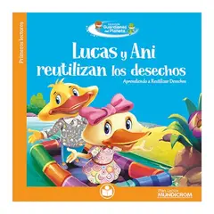 MUNDICROM - Lucas y Ani reutilizan los deshechos -