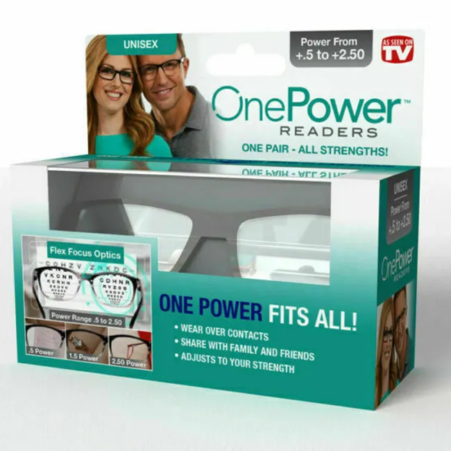 SUNCARE - Lentes- Opticos One Power Reader Hexagonales