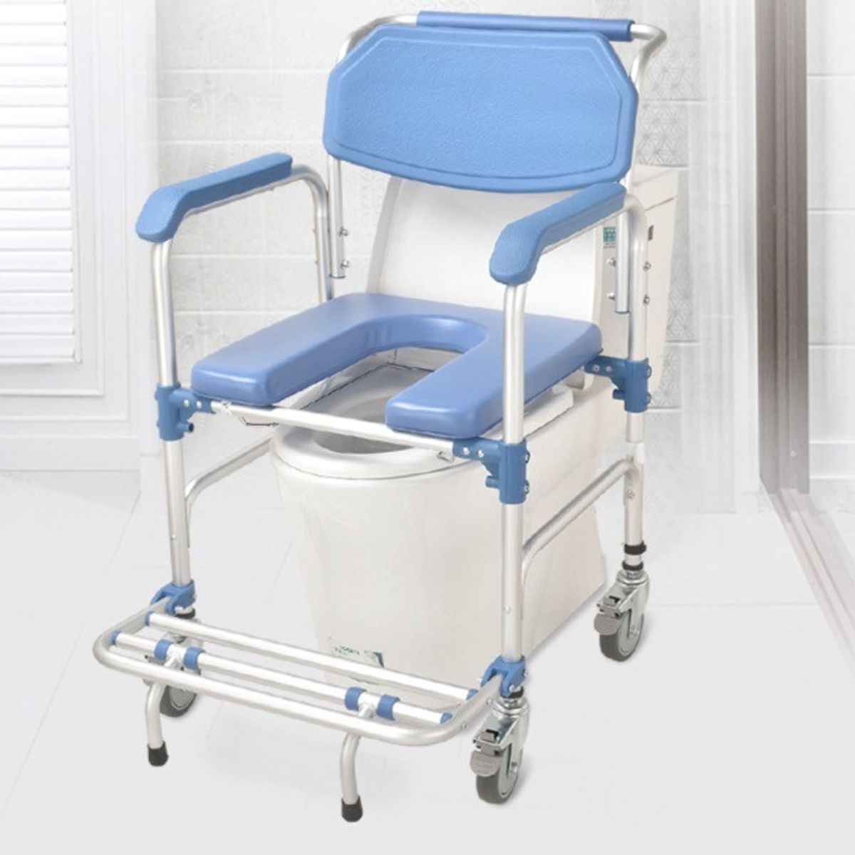 SUNCARE - Silla Baño y Ducha con Ruedas KDB697