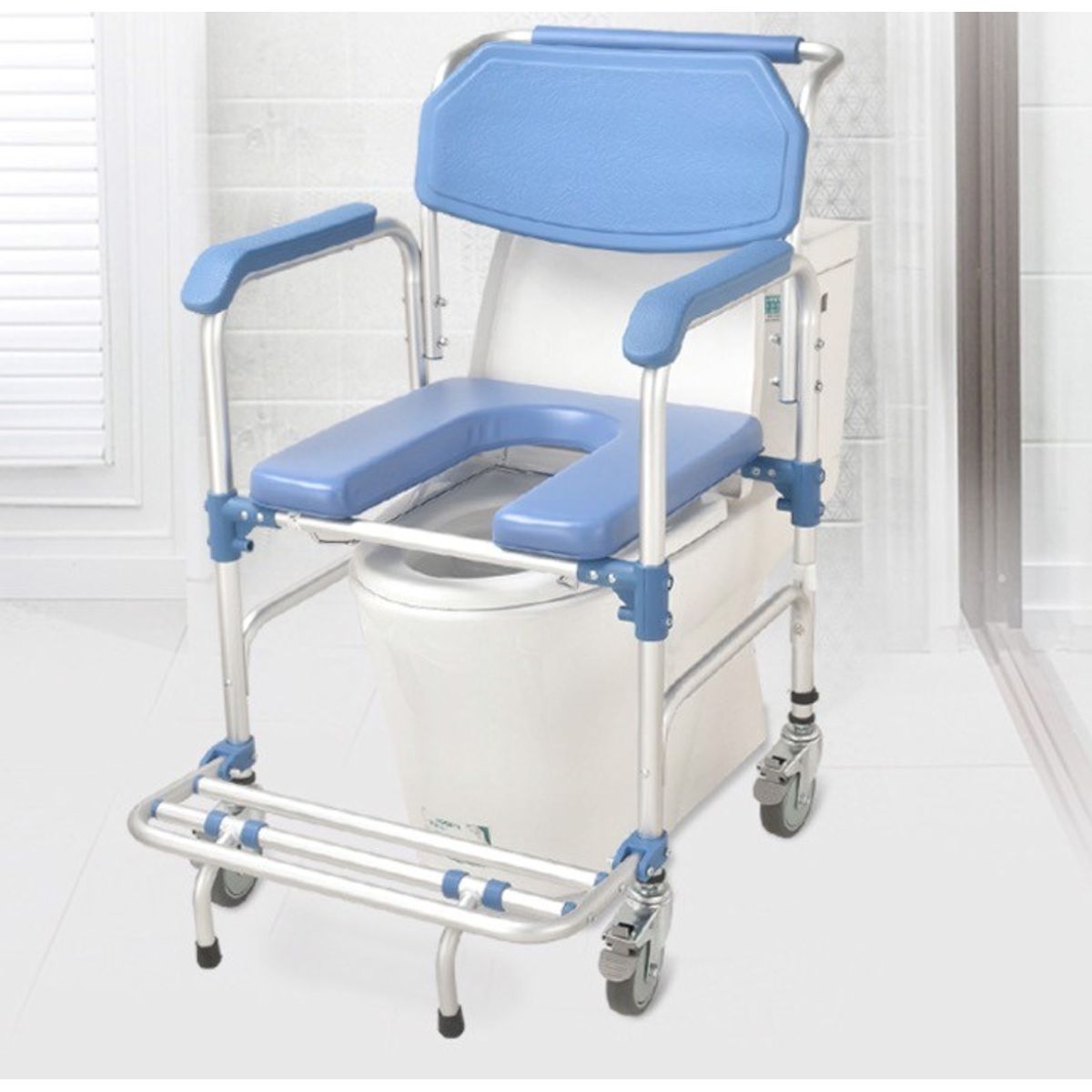 SUNCARE - Silla Baño y Ducha con Ruedas KDB697