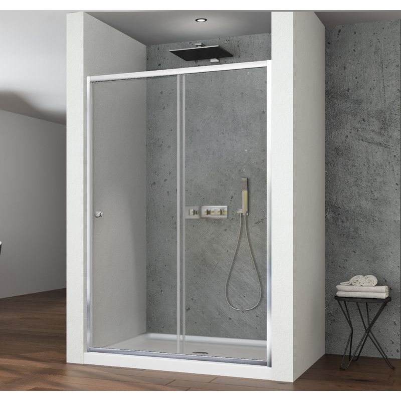 DUSCHY - Mampara EKO corredera frontal  150x190 cm