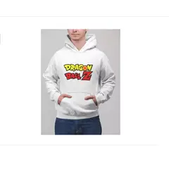 GENERICO - Polerón Logo Dragon Ball Z Canguro Algodon