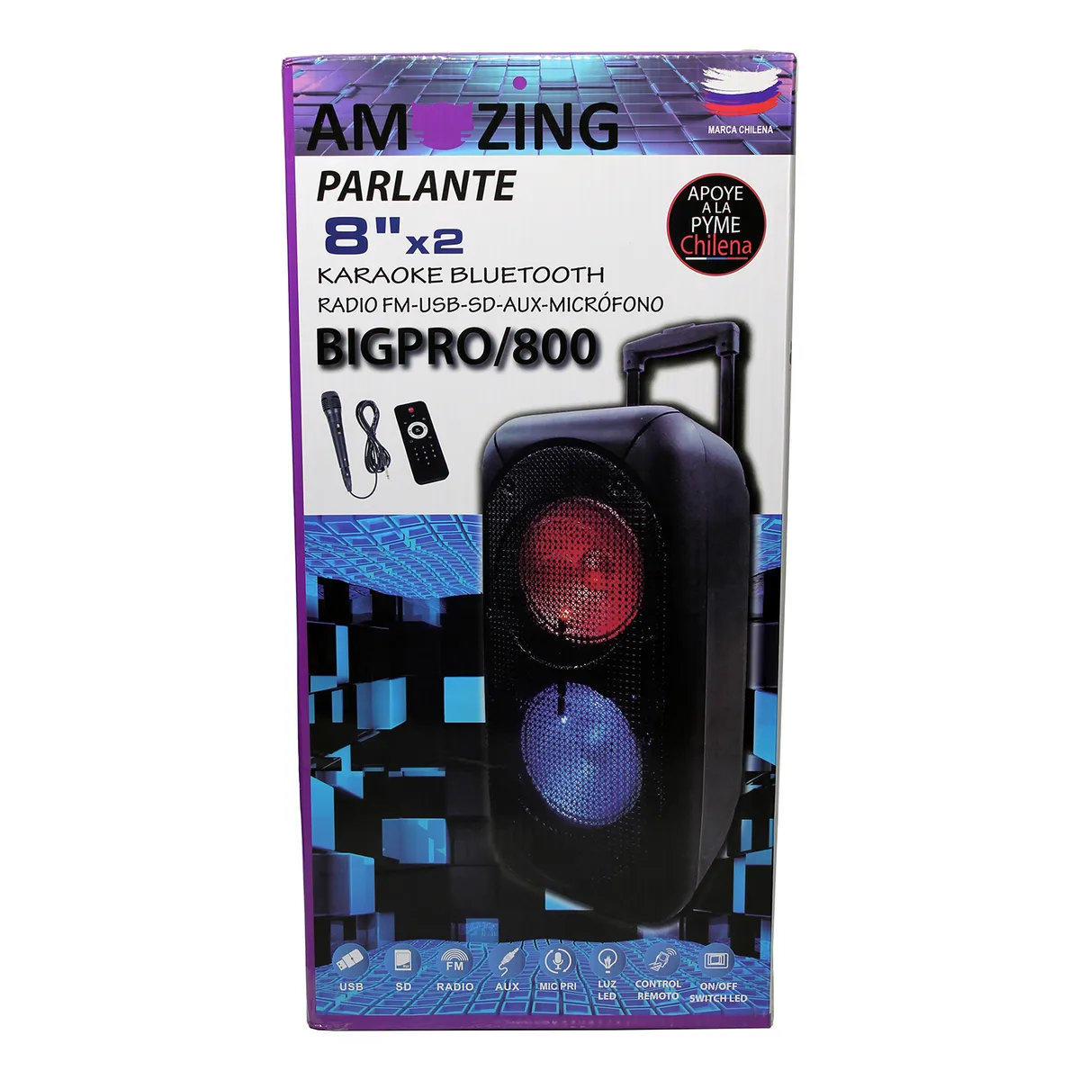 AMAZING - Parlante Bluetooth Big Pro 800