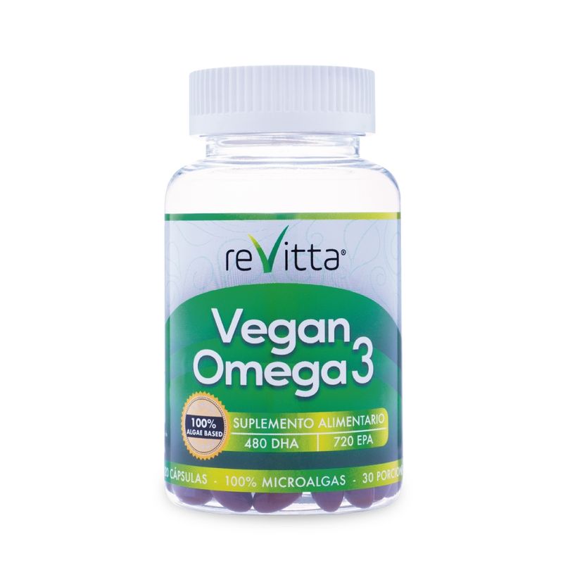 REVITTA WELLNESS - Omega 3 Vegano 120 cápsulas