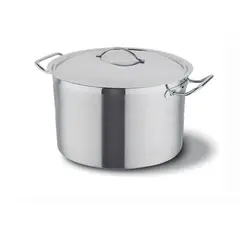 IMAHE - OLLA C/TAPA ACERO INOX 113 LT. 60*40 CM. FONDO DIFUSOR
