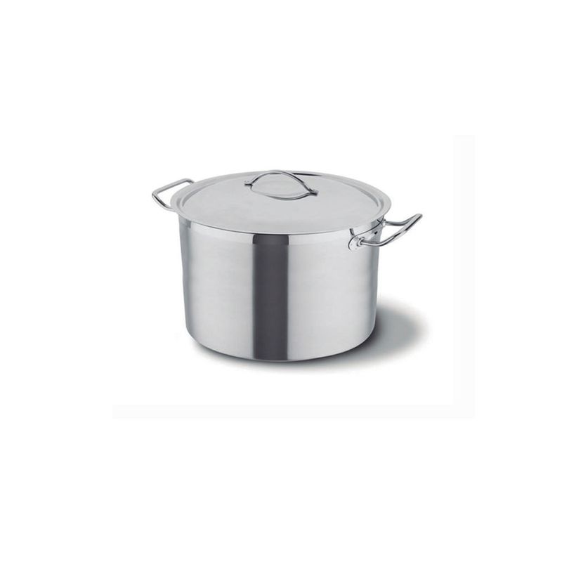 IMAHE - OLLA C/TAPA ACERO INOX FONDO DIFUSOR 83 lt IMAHE