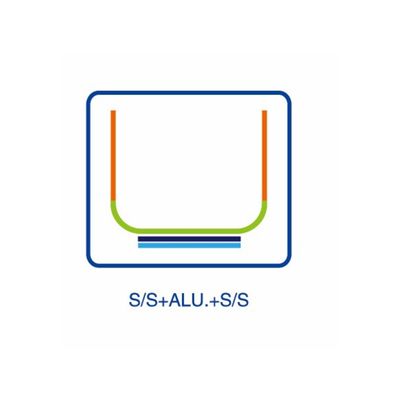 Imagen 2 del producto OLLA C/TAPA ACERO INOX FONDO DIFUSOR 83 lt