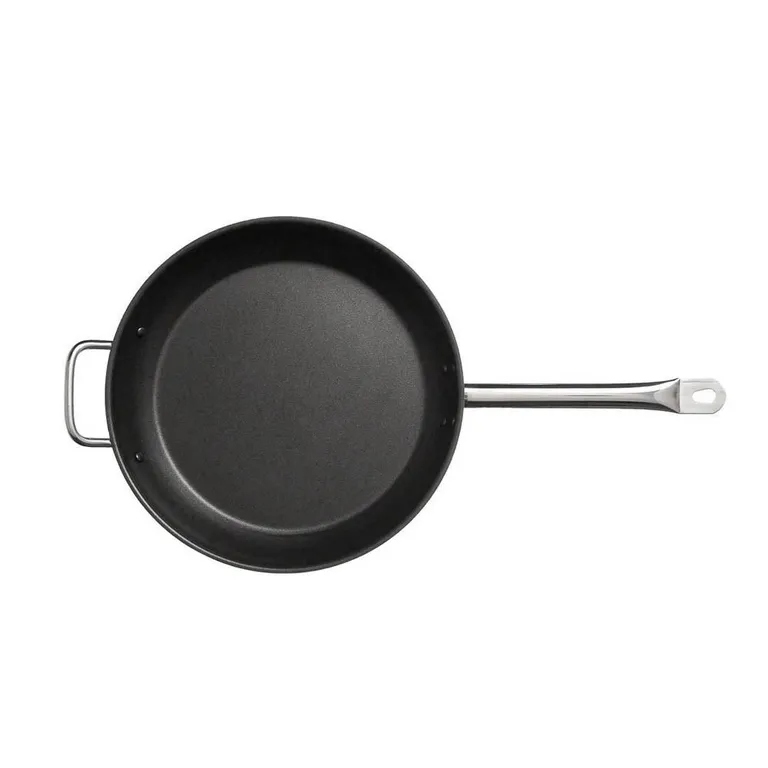 SARTEN CON ANTIADHERENTE ACERO INOX 34 CM IMAHE.