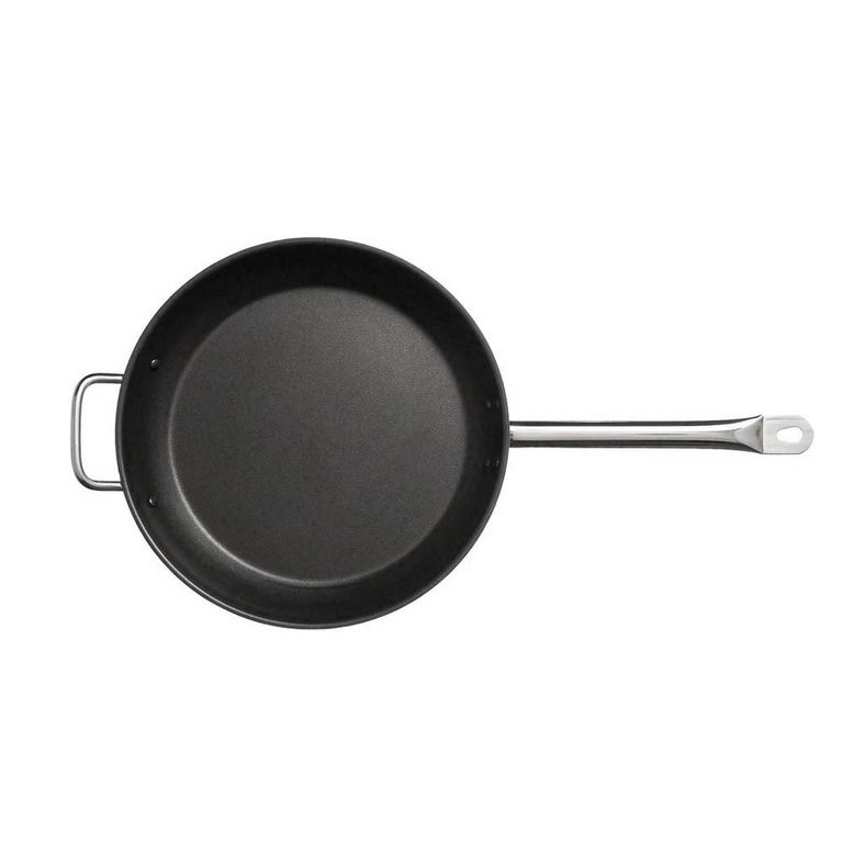 SARTEN CON ANTIADHERENTE ACERO INOX 36 CM IMAHE.