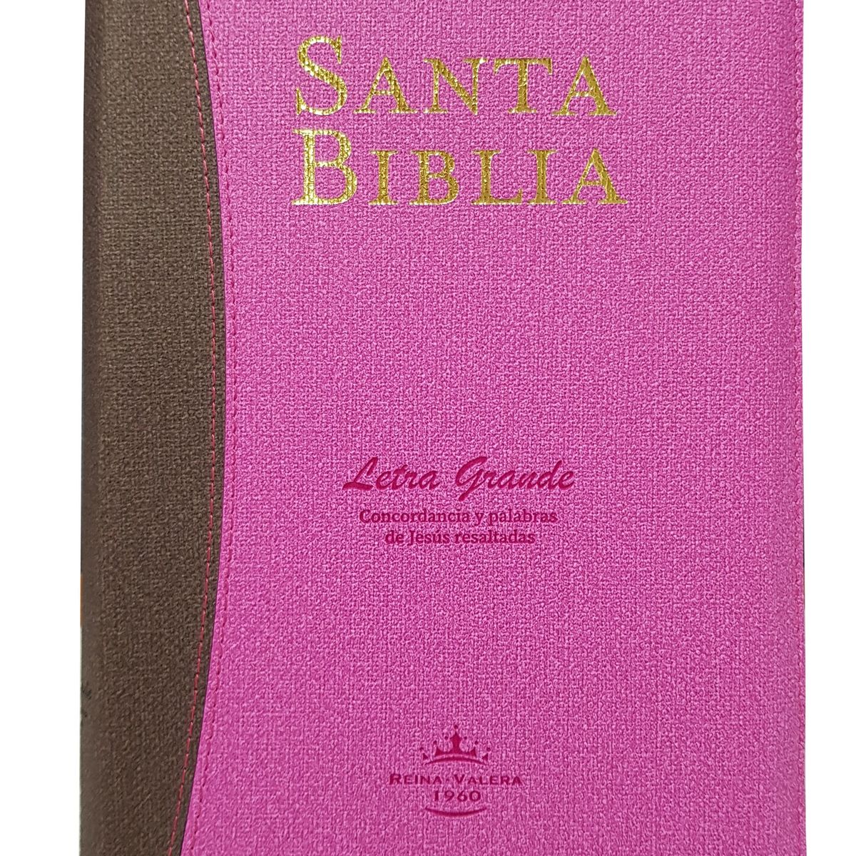 SOCIEDADES BIBLICAS UNIDAS - Biblia Reina Valera 1960 Concordancia Cierre Índice Rosa Marrón