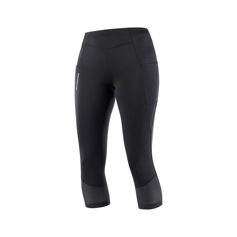 SALOMON - Calzas Mujer Cross Run 21'' Tight W Deep Black Salomon