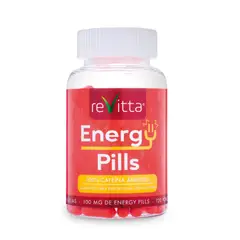 REVITTA WELLNESS - Cafeína anhidra 100mg Energy Pills 120 cápsulas