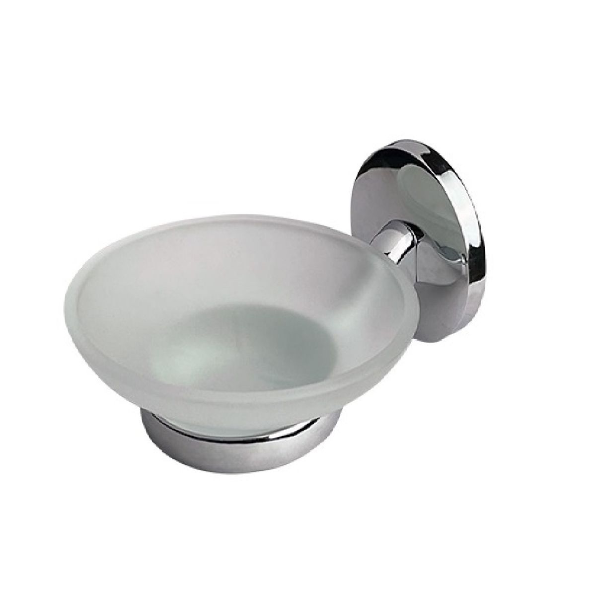 DUSCHY - BRITA JABONERA VIDRIO ZINC CROMADO