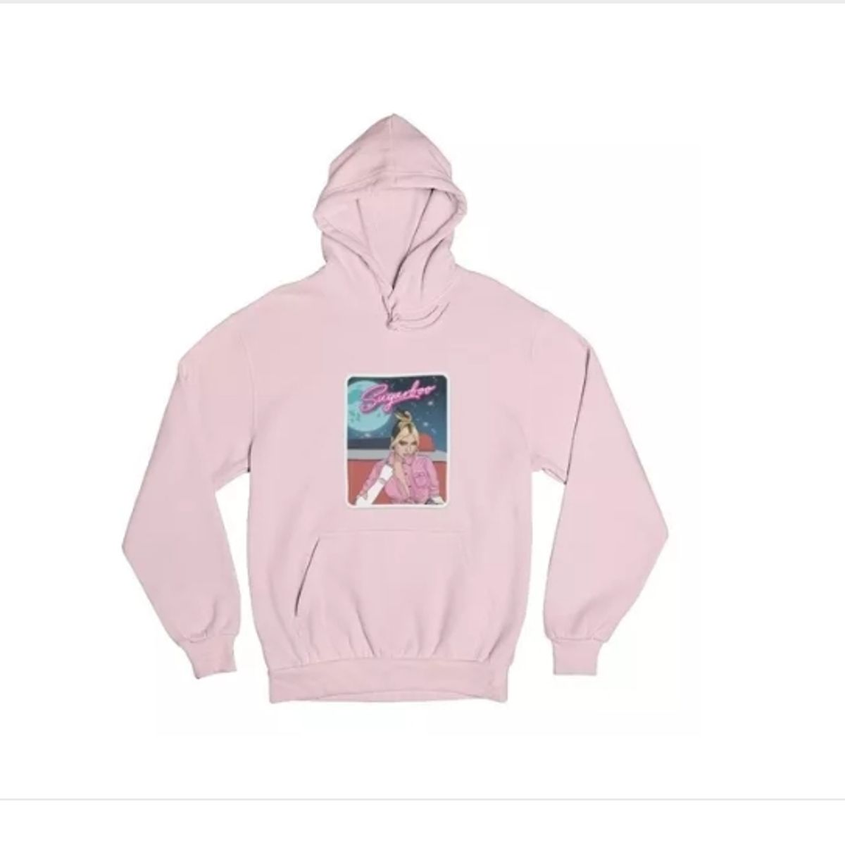 GENERICO - Polerón Unisex Dua Lipa Sugarboo Concierto Estampado