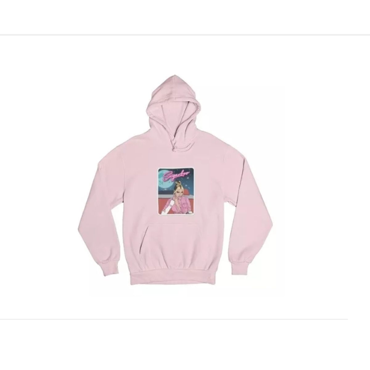 GENERICO - Polerón Unisex Dua Lipa Sugarboo Concierto Estampado