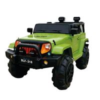Auto A Bateria Jeep 12v Control Verde