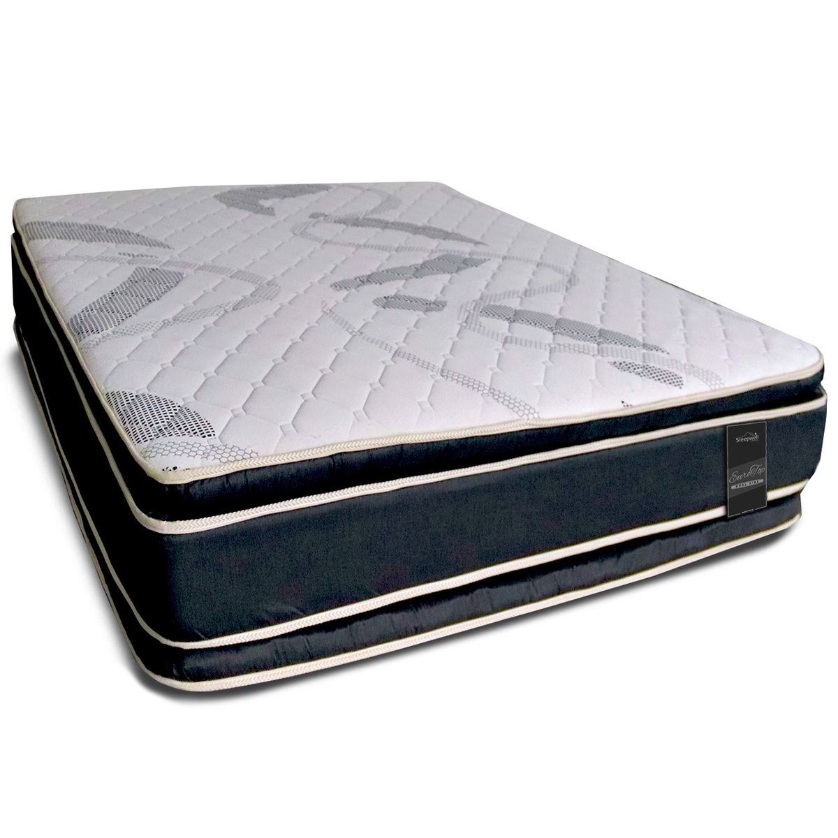SLEEPWELL - Colchón Eurotop Dual Side 1 Plaza