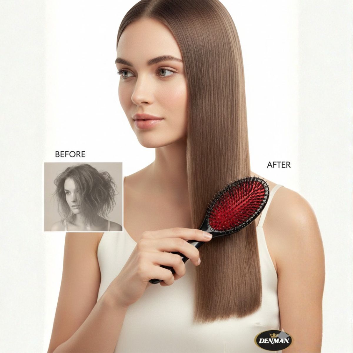 DENMAN - Cepillo Multifuncional D81M