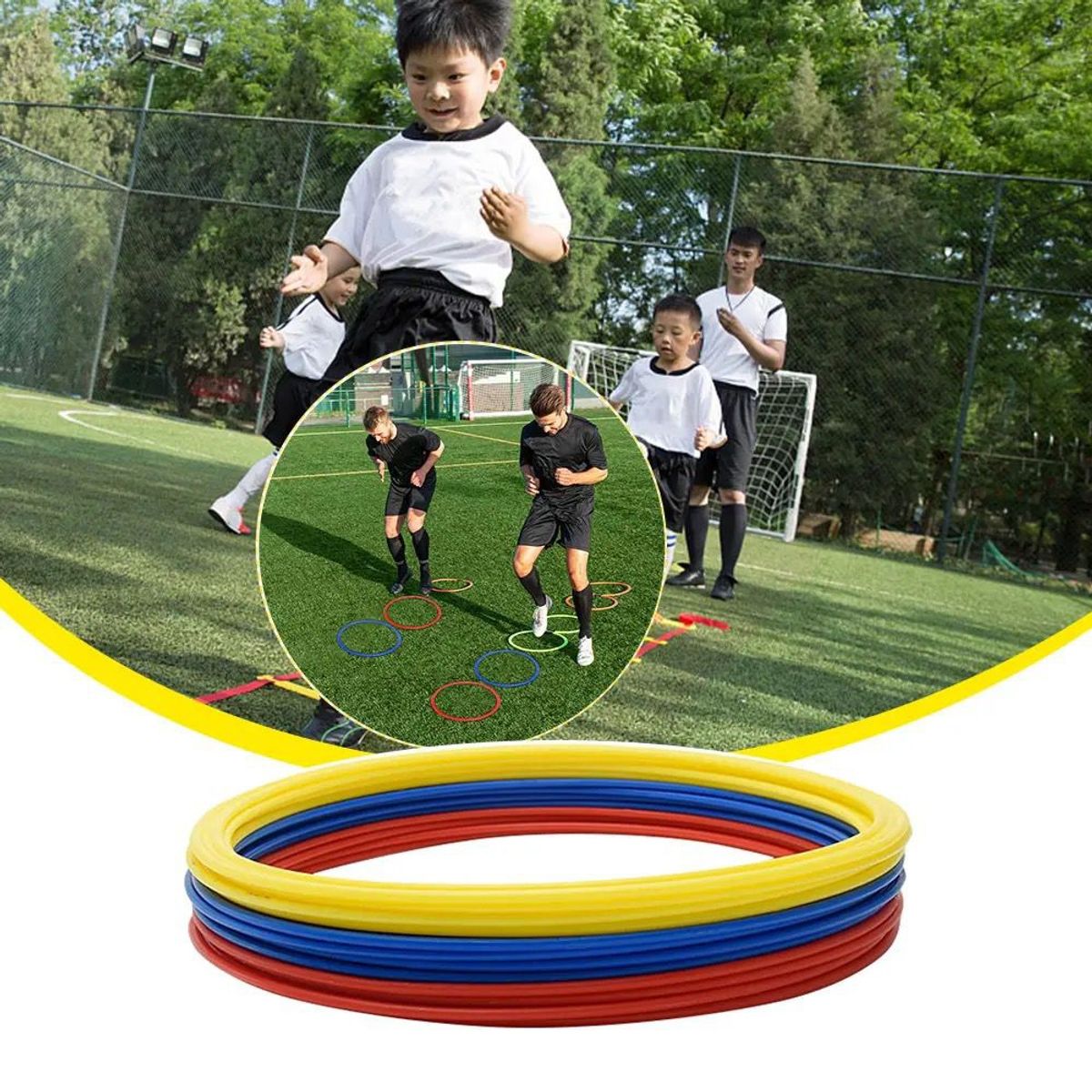 GENERICO - Pack 12 Aros De Agilidad 40CM  – MK- 850