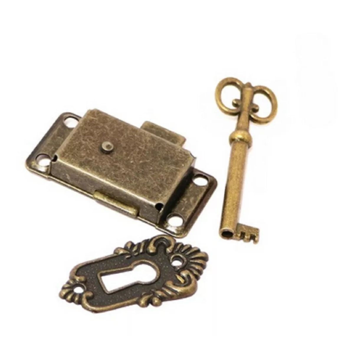 GENERICO - Cerradura Mueble Antigua Cajon Escritorio……