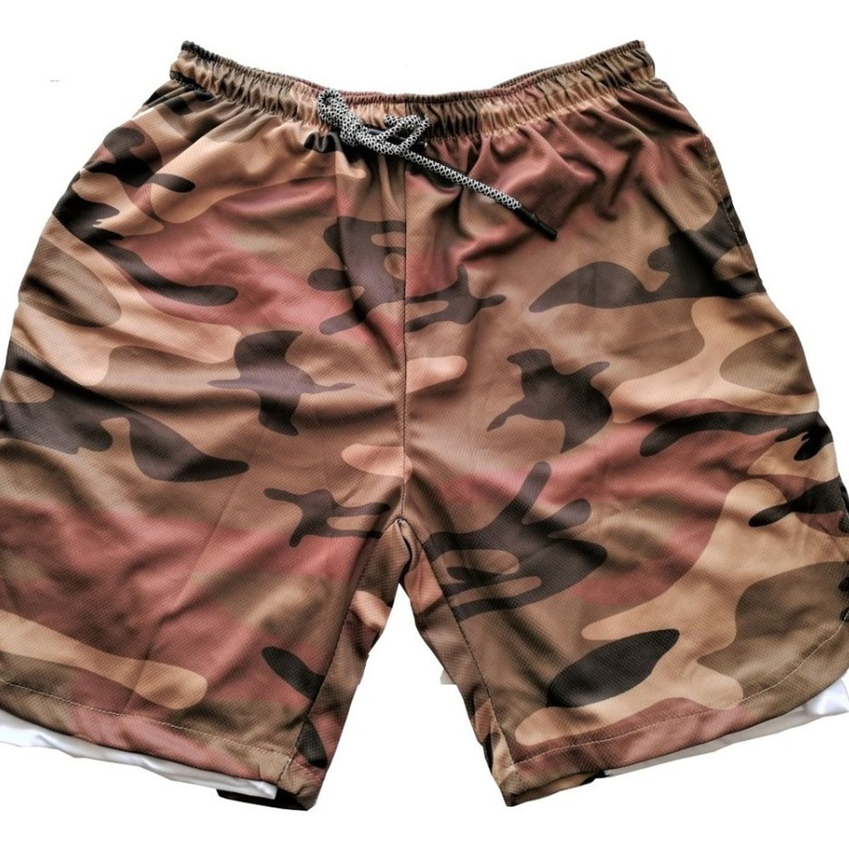 OEM - Short Gimnasio Hombre Con Calza Y Bolsillo Para Celular