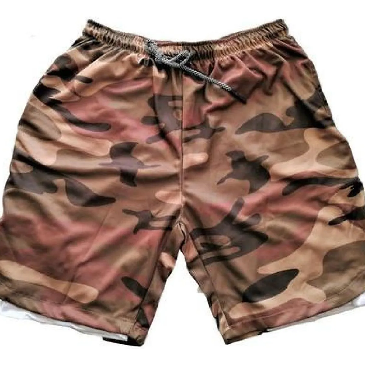 OEM - Short Gimnasio Hombre Con Calza Y Bolsillo Para Celular