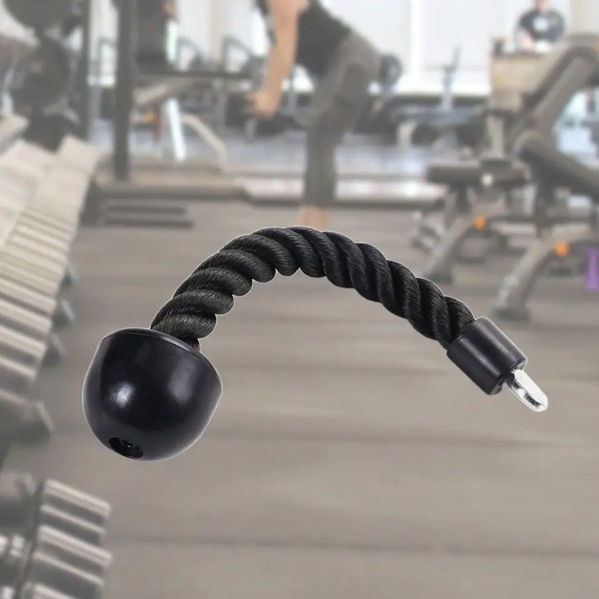 GENERICO - Cuerda para triceps Soga individual para tríceps