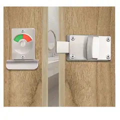 GENERICO - Cerradura Chapa Baño O Vestidor Con Indicador Libre Ocupado……