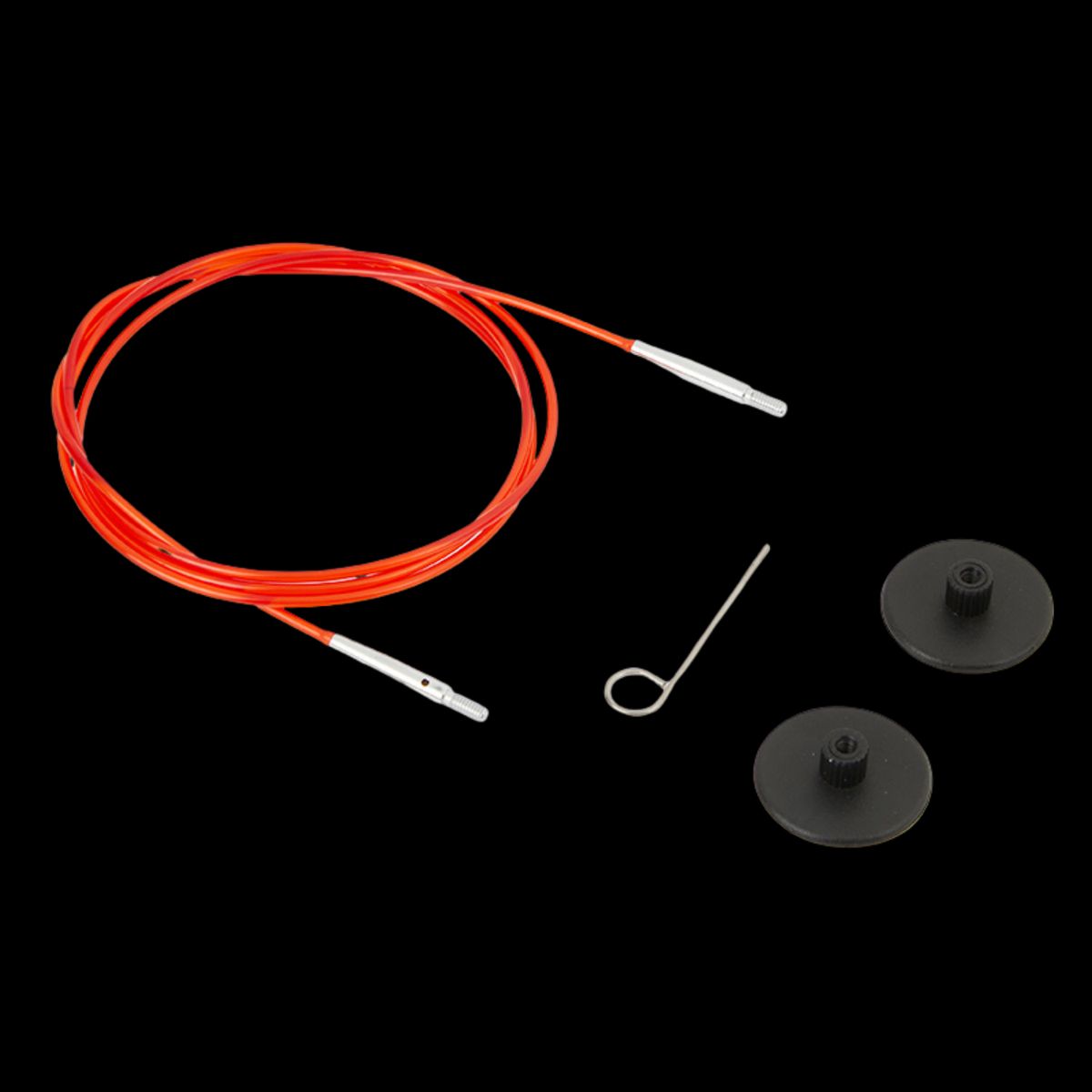 GENERICO - Cable conector 100cm (76cm) palillos Intercambiables KnitPro