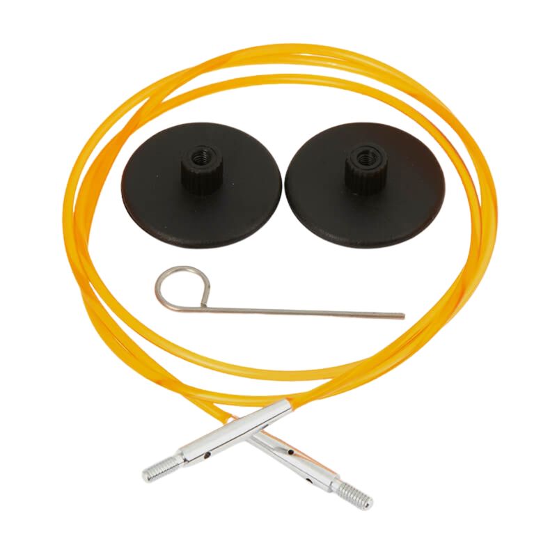 GENERICO - Cable conector 80cm (56cm) palillos Intercambiables Knit Pro