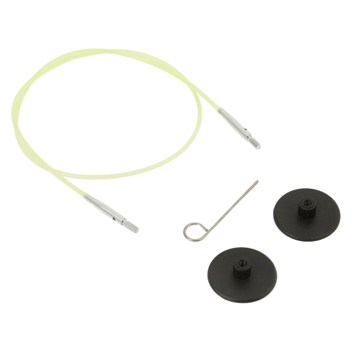 GENERICO - Cable conector 60cm (35cm) palillos Intercambiables Knit Pro