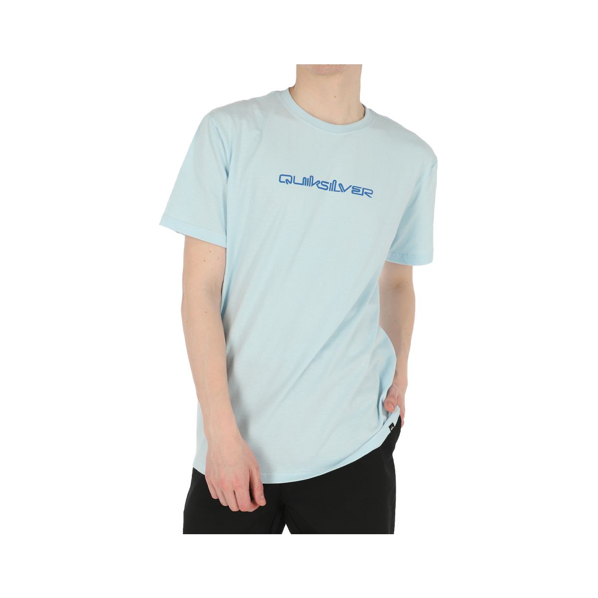 QUIKSILVER - Polera Quiksilver Omni Font Hombre Blue Grey