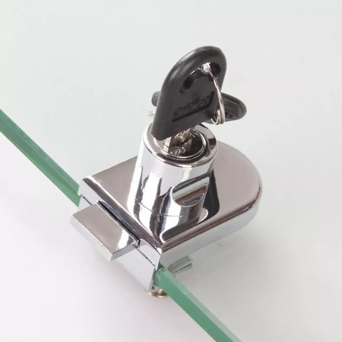 GENERICO - Cerradura Puerta Vidrio Mueble De 3 A 8mm Vidrio A Mueble Rd……