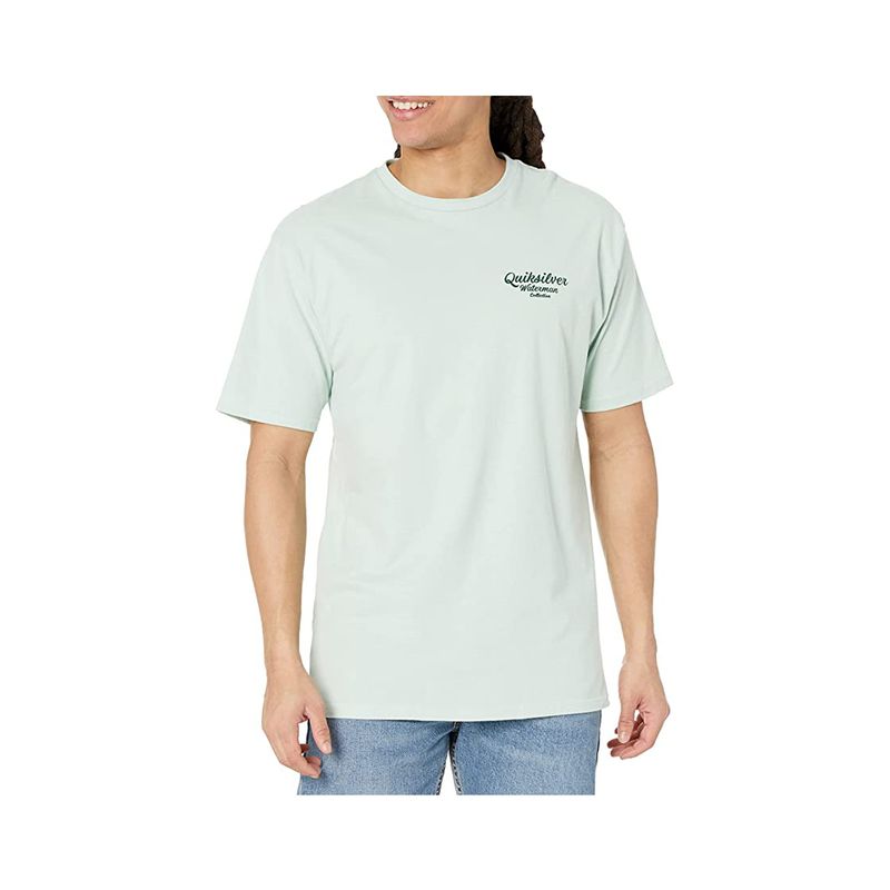 QUIKSILVER - Polera Quiksilver Waterman Soul Arch Hombre Title Green