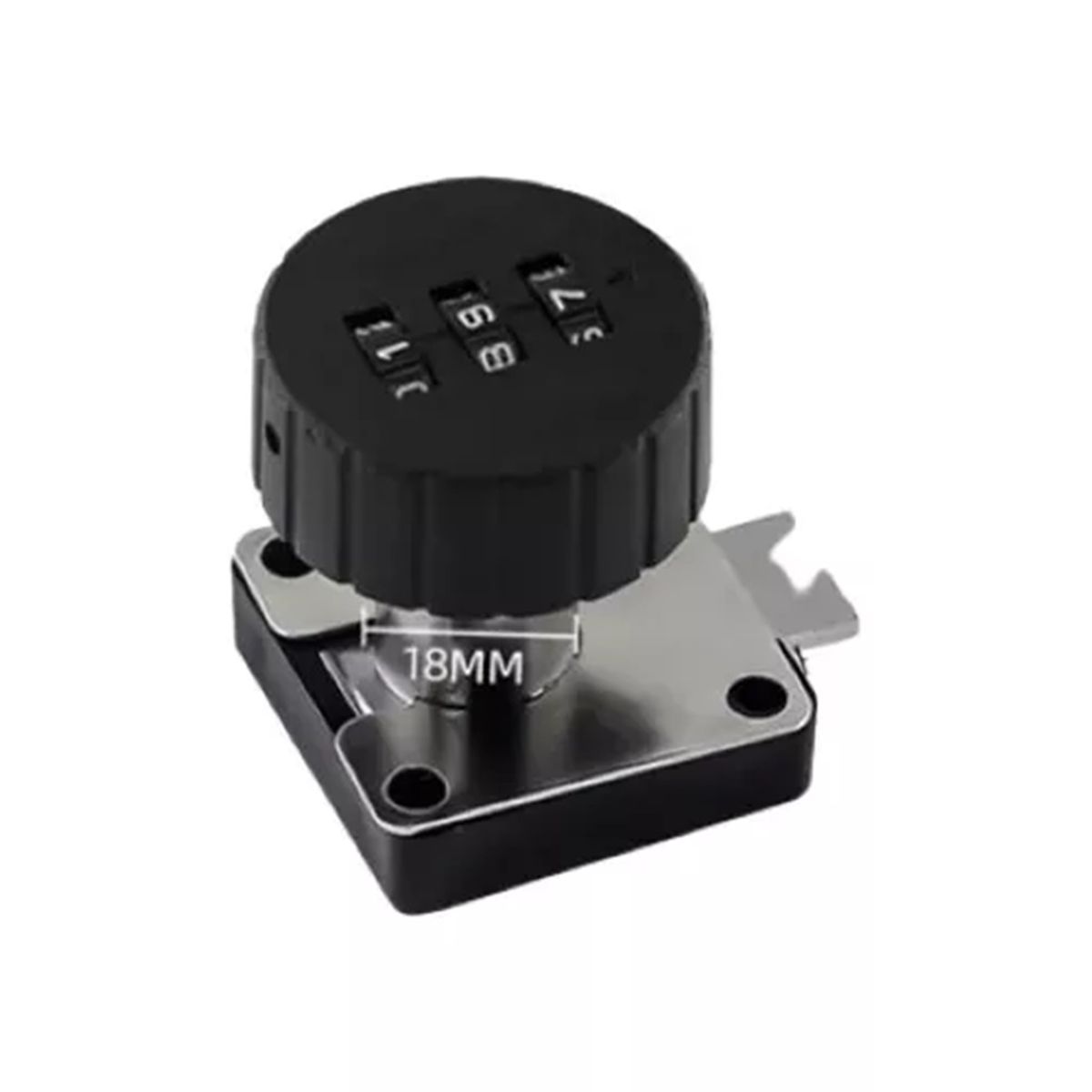 GENERICO - Cerradura Para Mueble Cajon Puerta Con Clave Hasta 20 mm