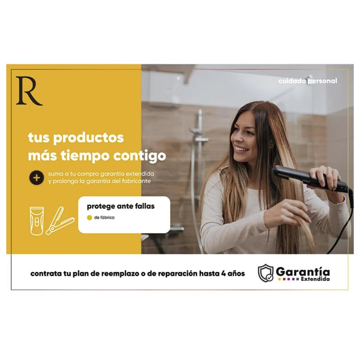 GAMA - Secador De Pelo 2300W 2Vel 3Temp Bora Coconut Almond Gama