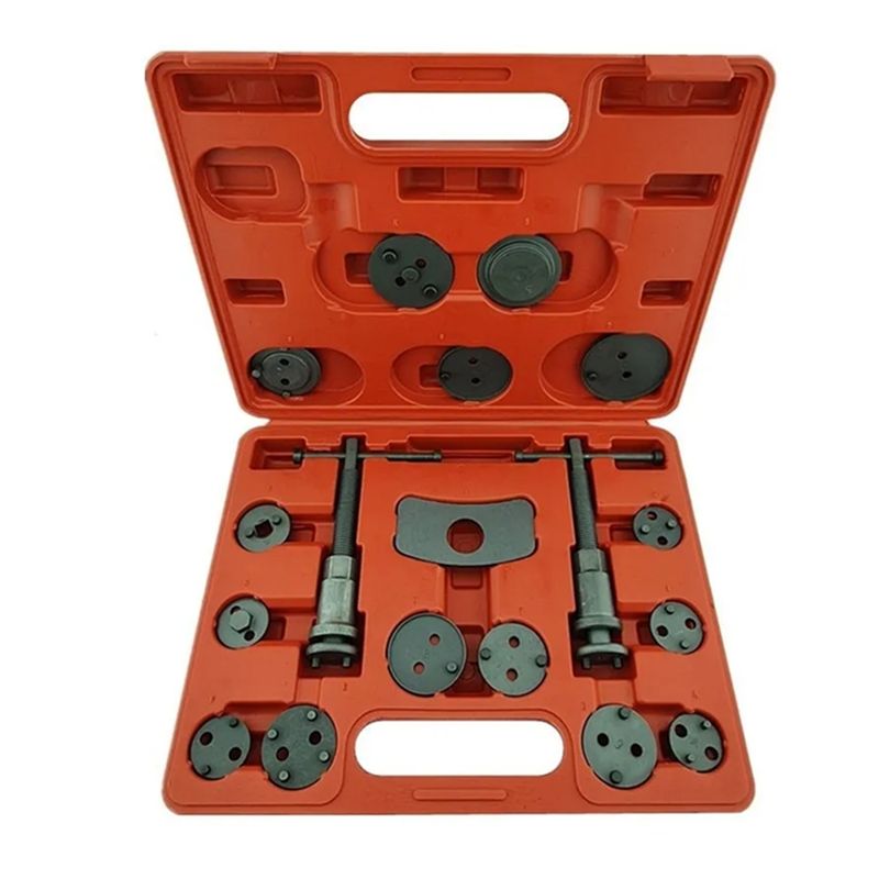 GENERICO - Kit Comprimir Piston Caliper Frenos 18 Piezas Universal