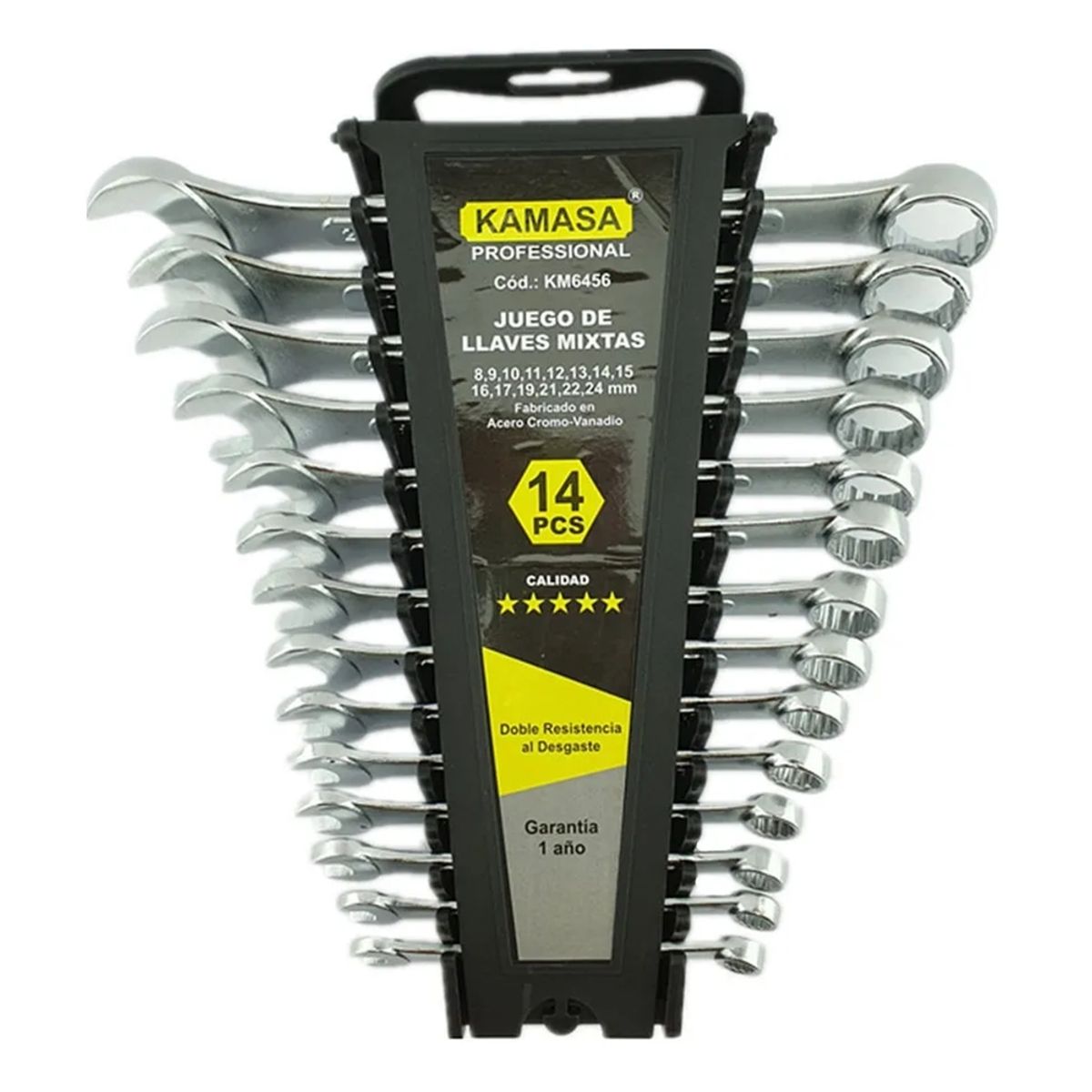 KAMASA - Juego De Llaves Punta De Corona 14 Piezas Kamasa Km6456