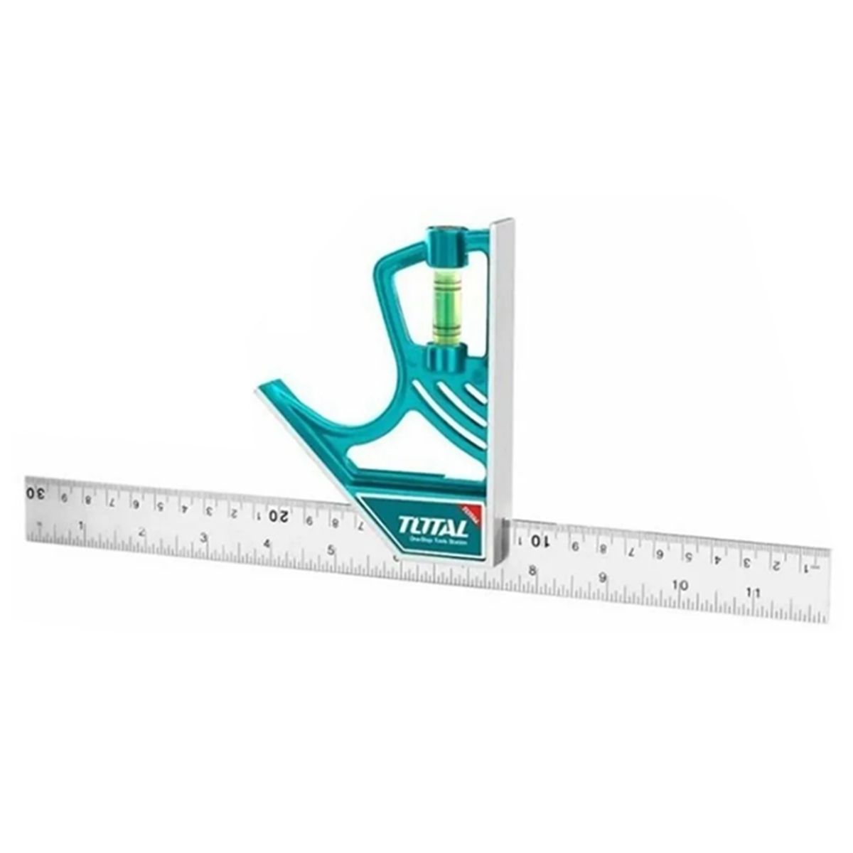 TOTAL TOOLS - Escuadra Combinacion 300mm Profesional Nivelador