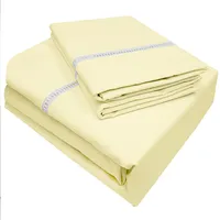 Juego De Sabanas Super King Enlace Crudo 200 Hilos