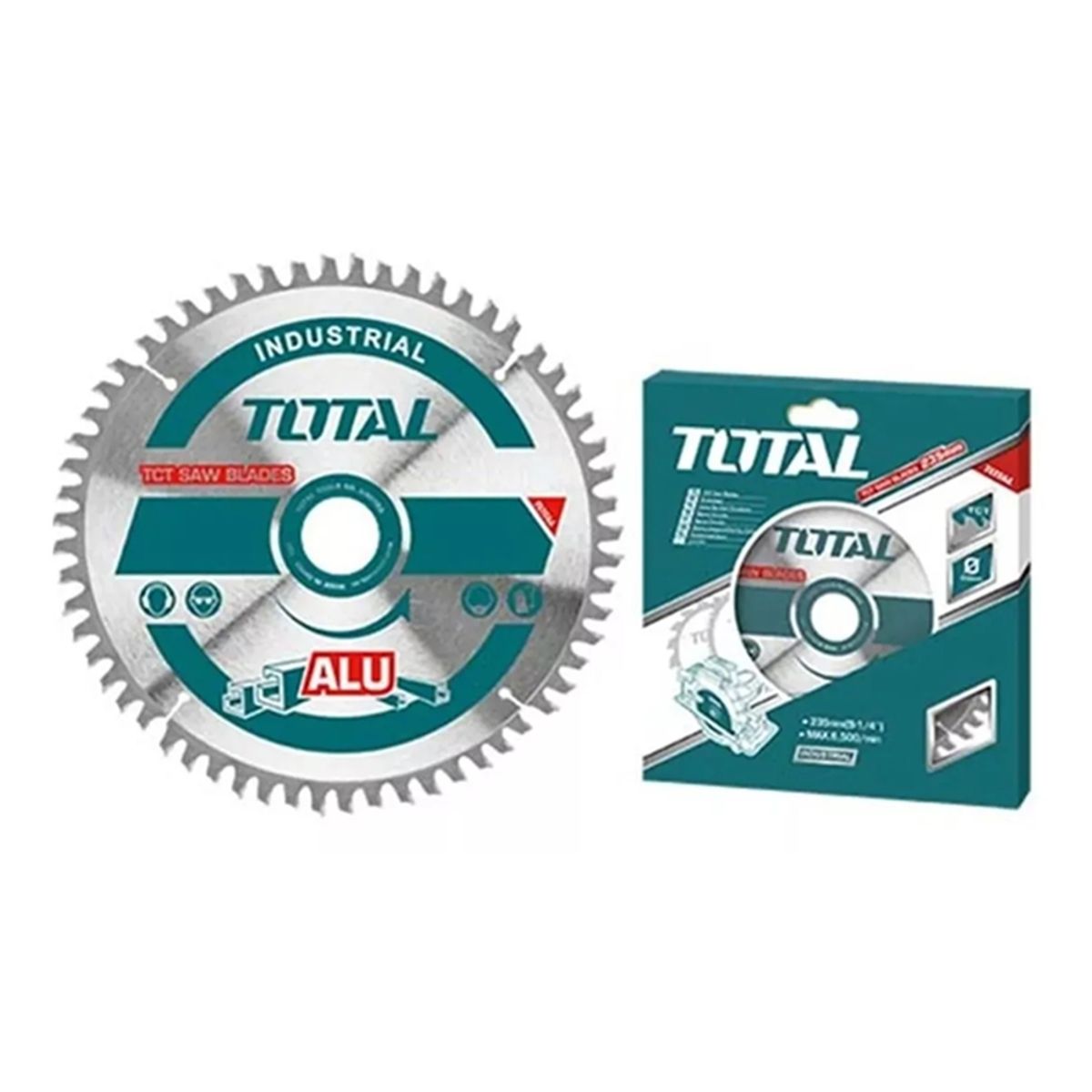 TOTAL TOOLS - Disco De Sierra Circular P/ Aluminio 10 Pulgadas 100 Dientes