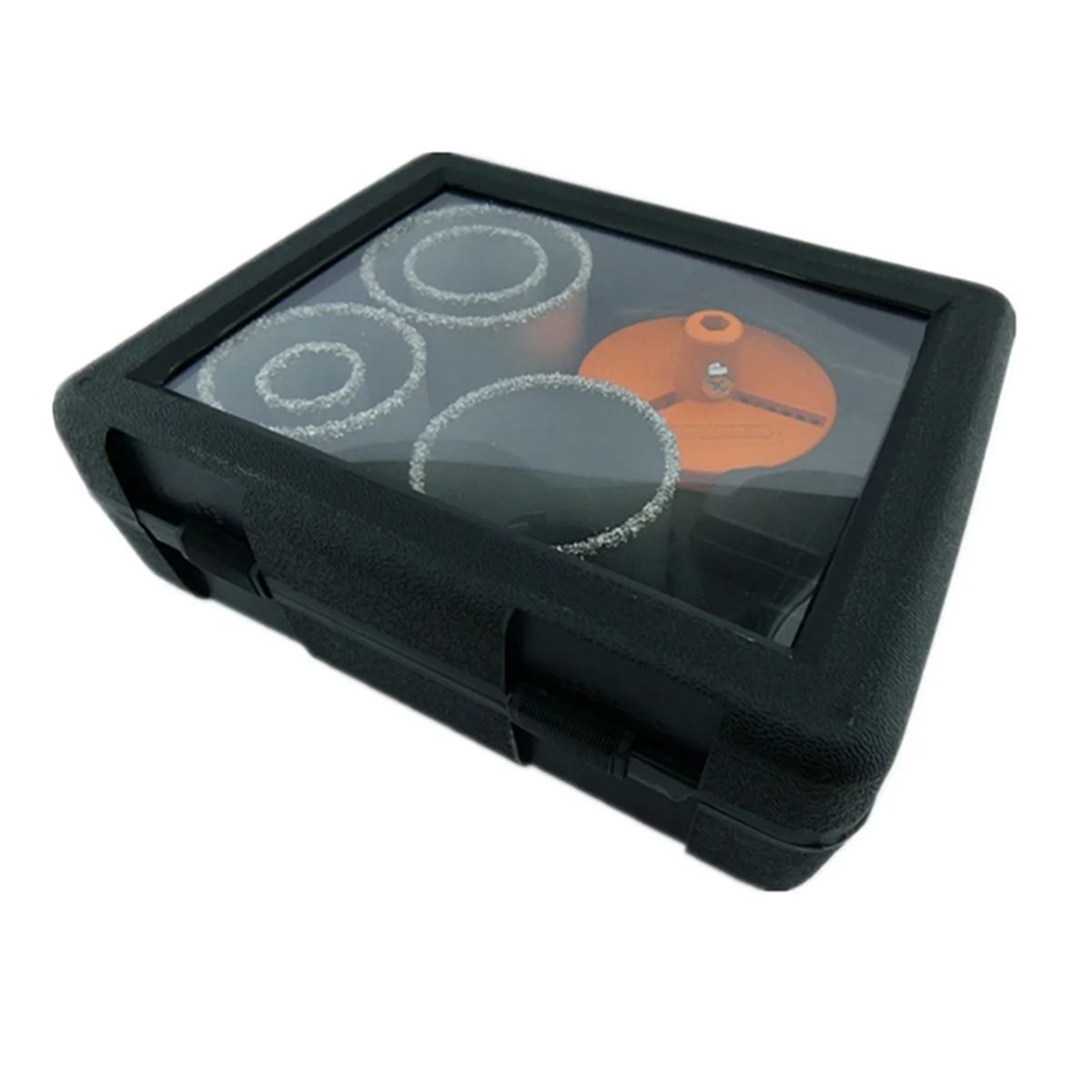 MAKAWA - Kit Set Juego Broca Sierra Copa Diamantada 7 Piezas Makawa