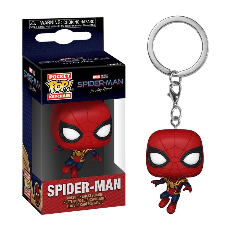 FUNKO - Funko Pop Marvel Llavero Spiderman Hombre Araña