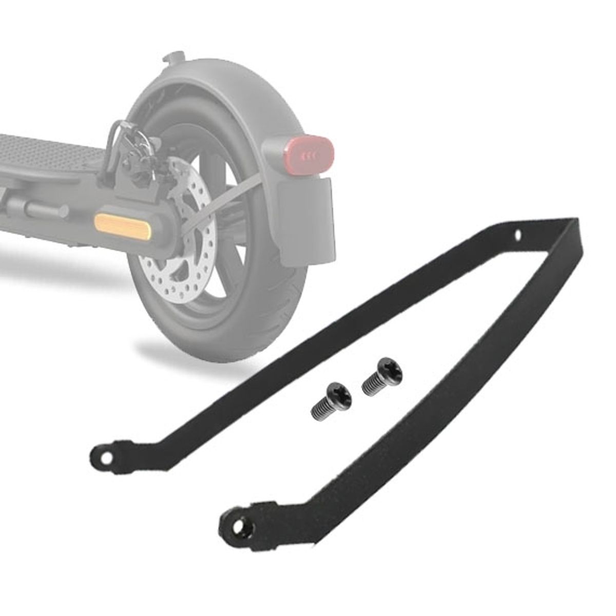 GENERICO - Soporte De Tapabarro Trasero Scooter Xiaomi Pro2 1S y Otros