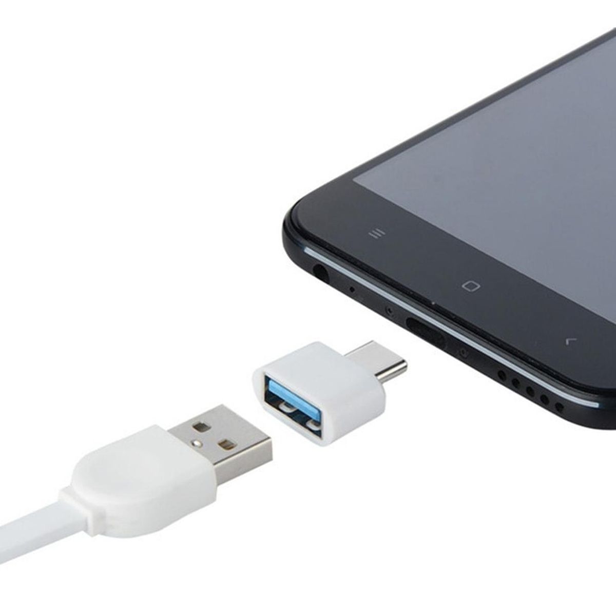 GENERICO - 25 Un. Adaptador Usb 3.0 A Otg Para Celulares Y Notebooks
