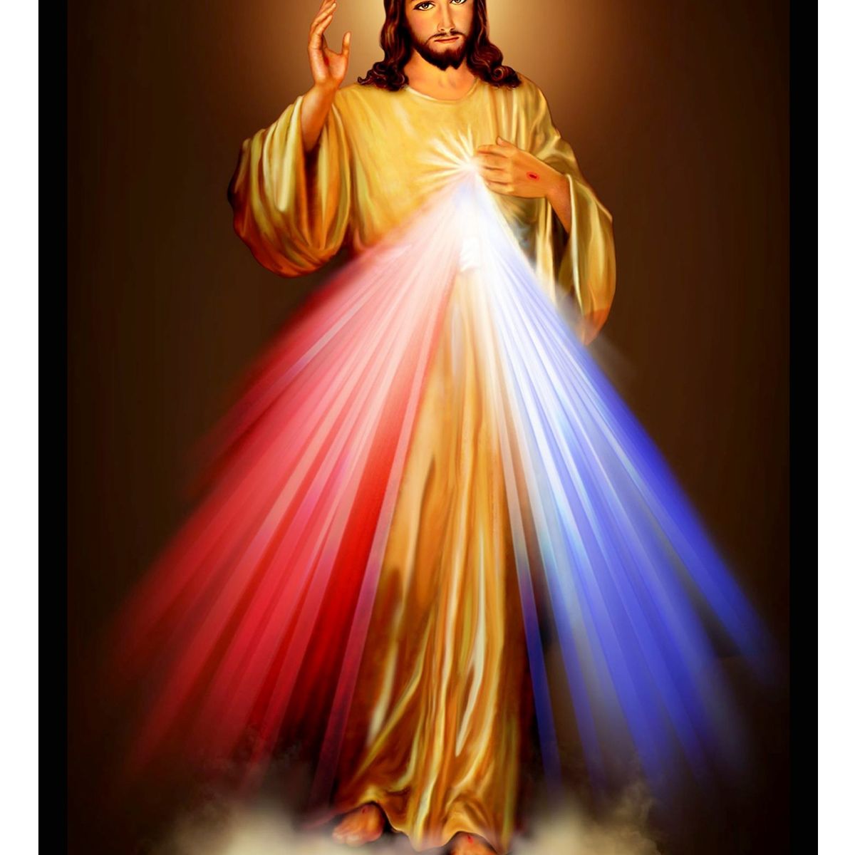 GENERICO - Cuadro De 50x70 Sagrado Corazón De Jesús