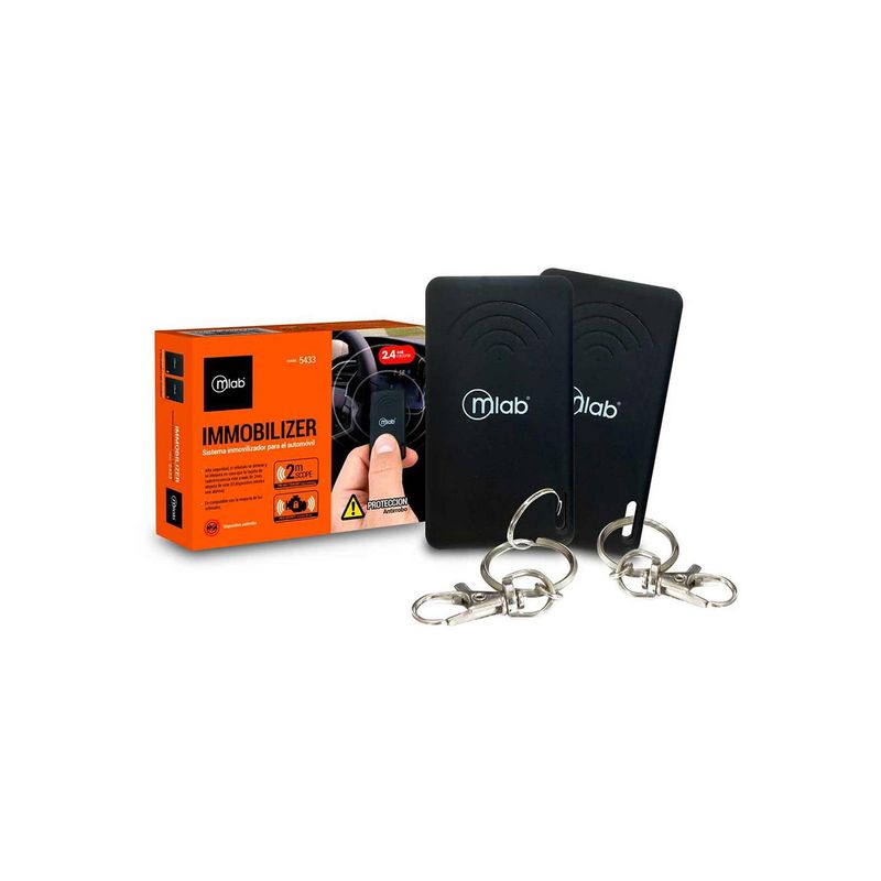 MLAB - Inmovilizador Auto Moto  Antiportonazo Cortacorriente