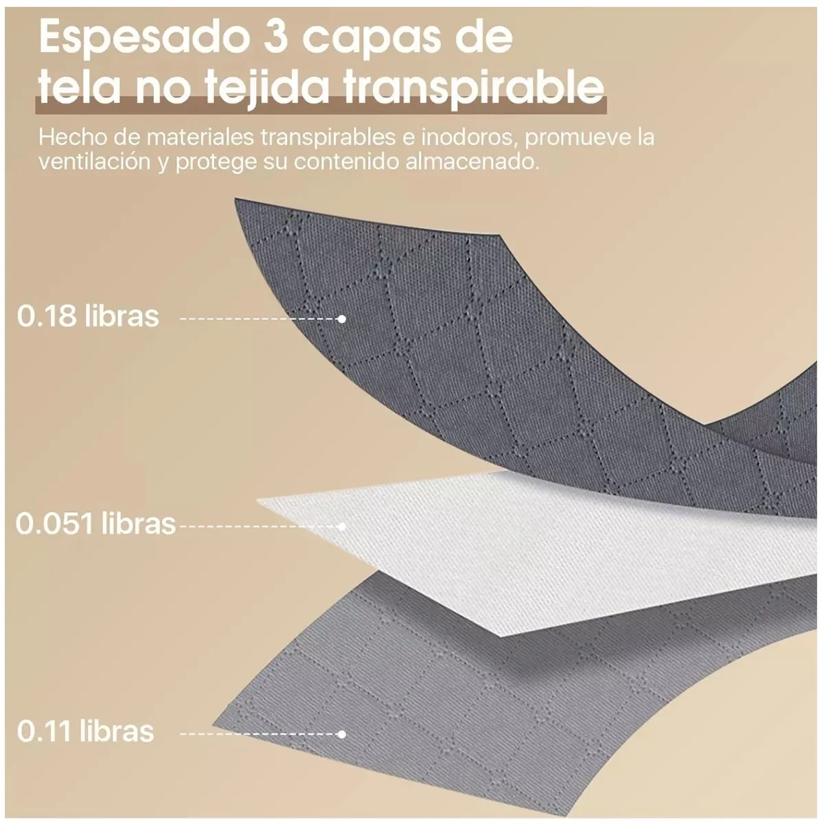 TNAKIEX - 8 Unidades Organizador De Bolsas De Almacenamiento De Ropa