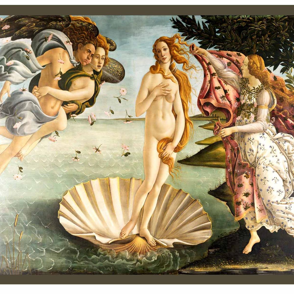 GENERICO - Cuadro De 50x70 El Nacimiento De Venus